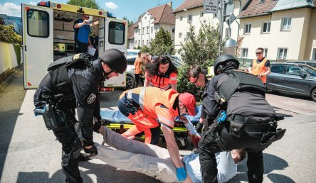 TC aktivní střelec v českobudějovické nemocnici